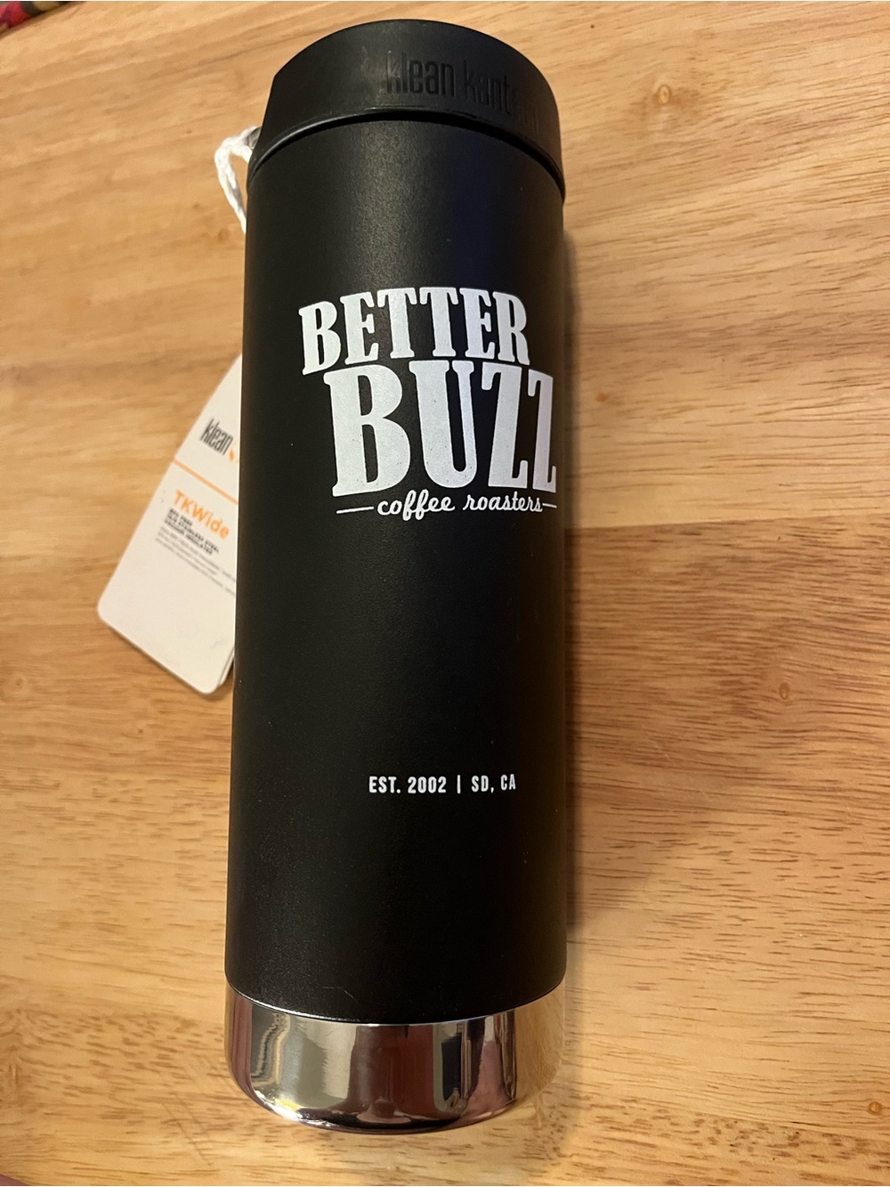 x Better Buzz Black Insulated Travel Mug 16oz
